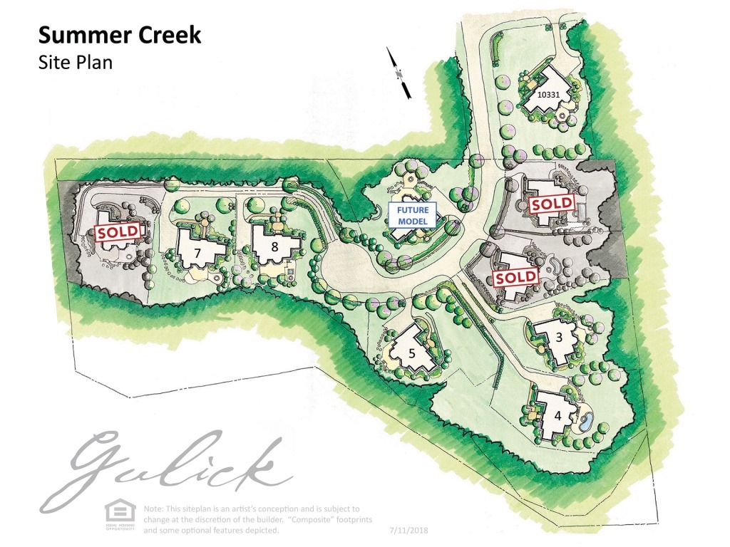 Summer Creek Site Map