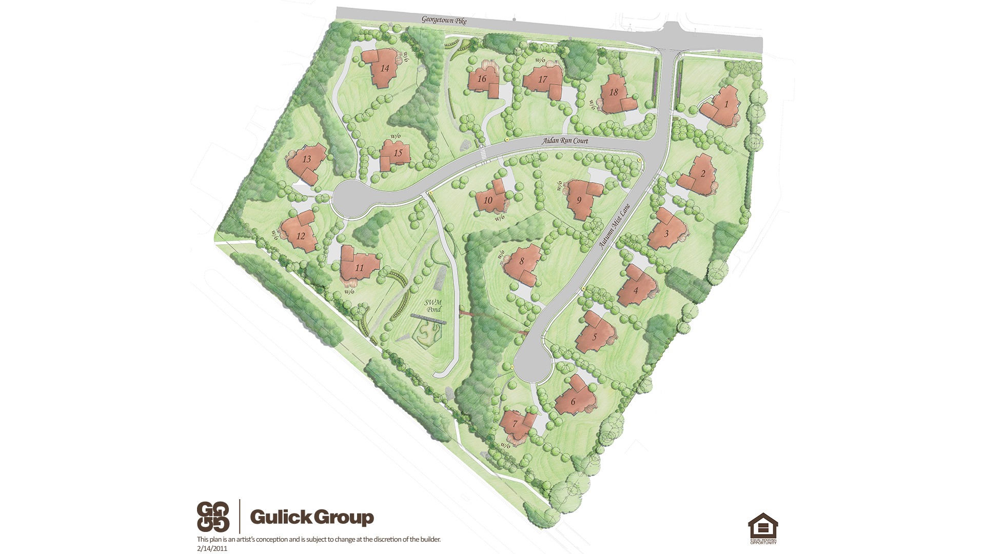 Autumn Wood Site Plan