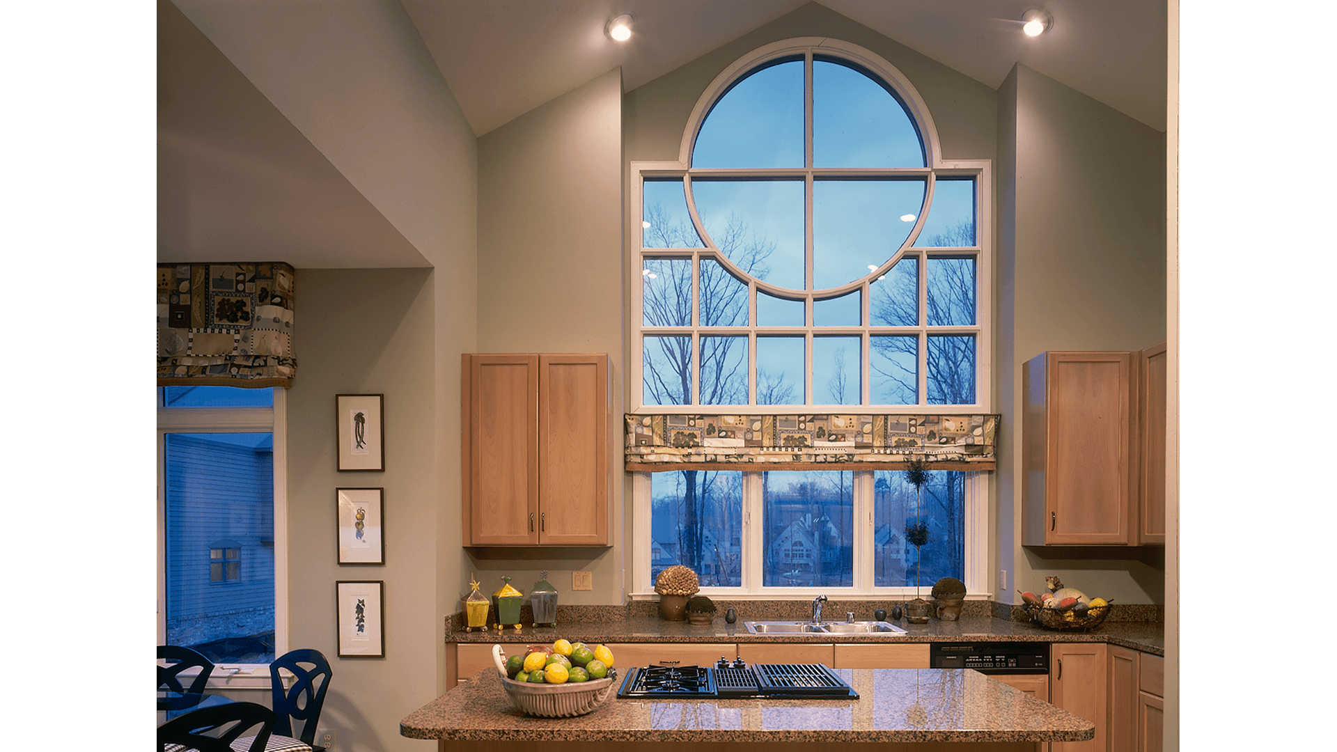 A Stunning Custom Window in Kitchen at Newport Shores