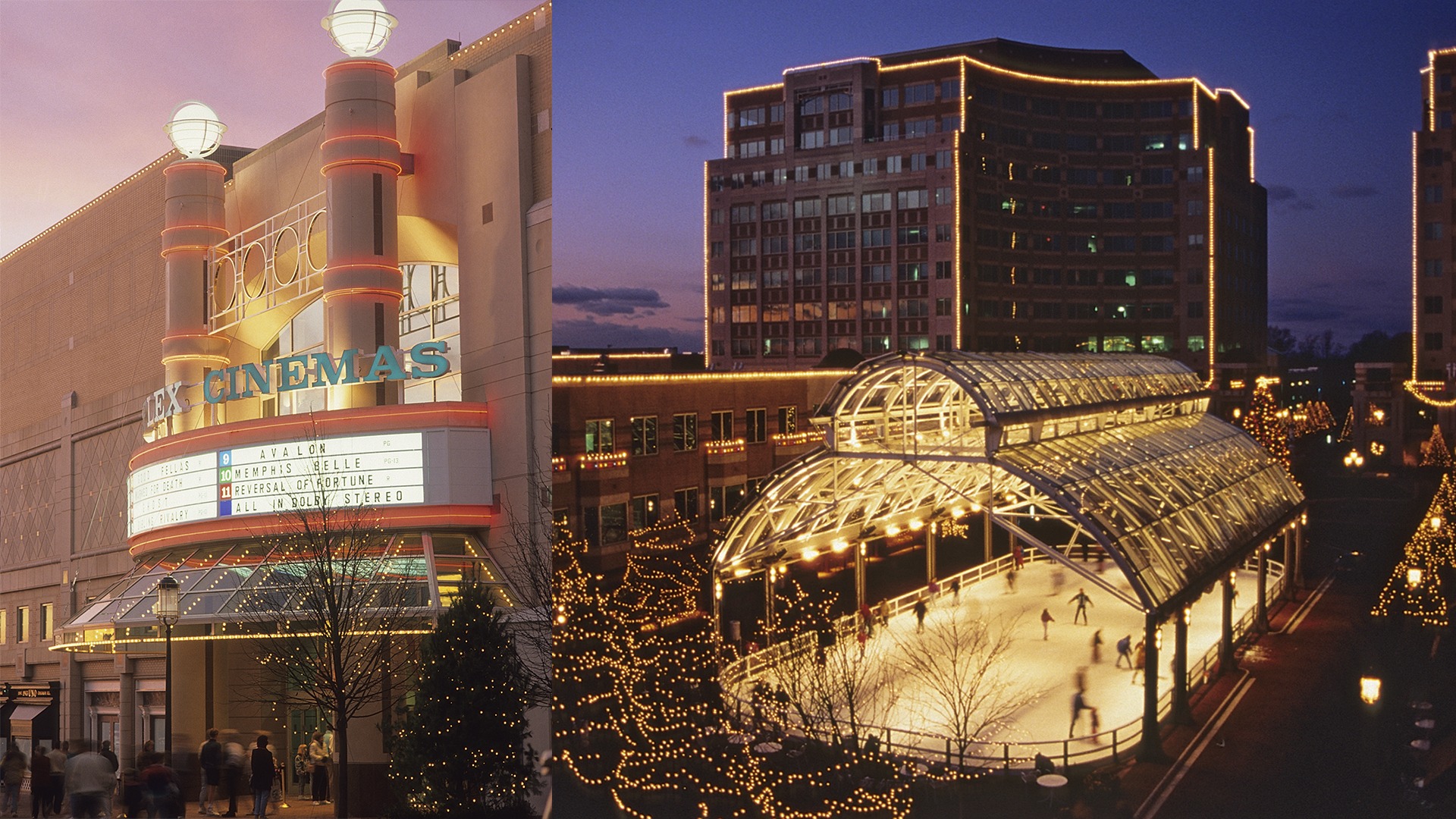 Photos of Reston Town Center, part of the inspiration for One Cameron Place