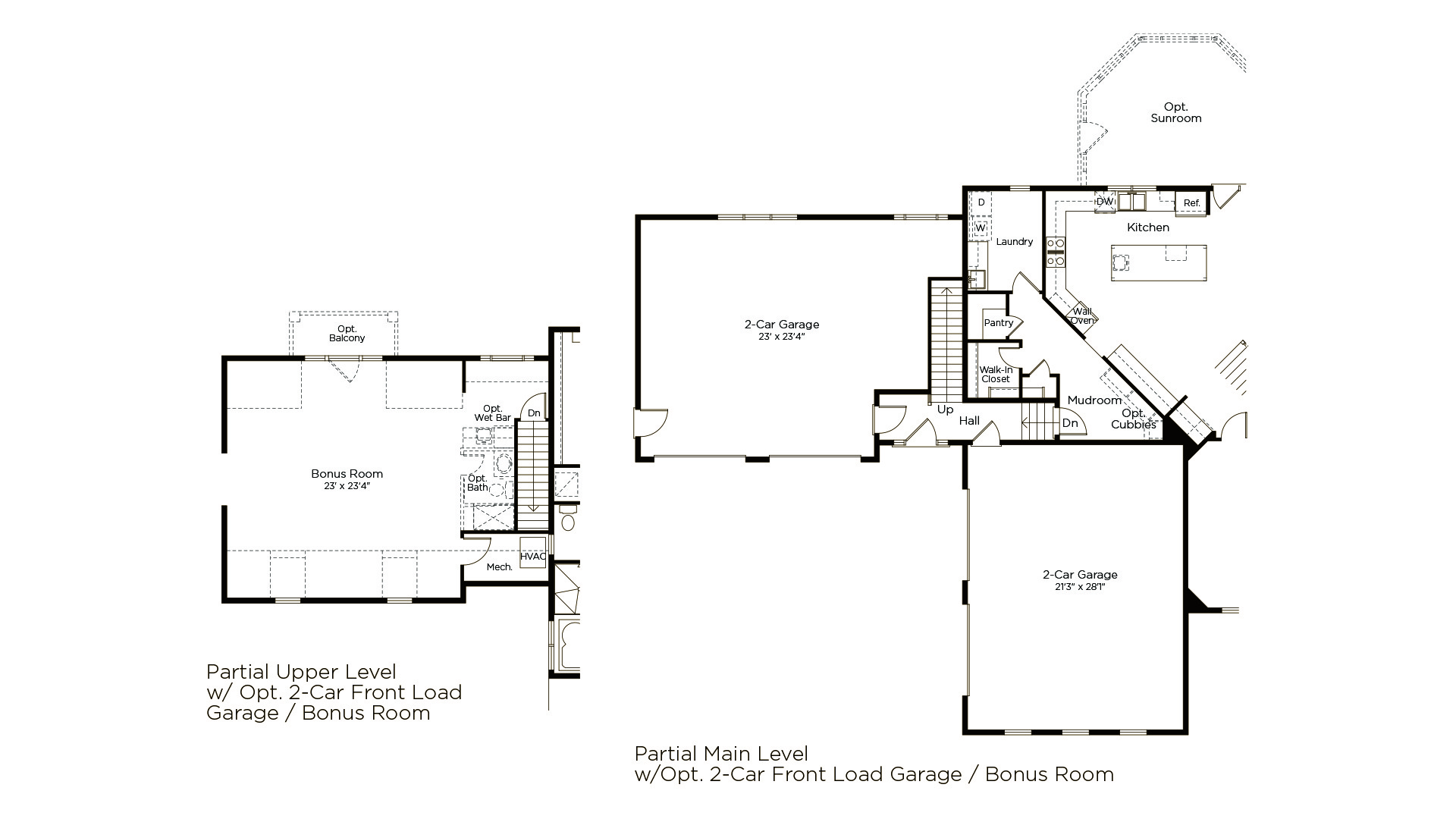 Winthrop - Summerwood Series - Optional 4-Car Garage with Bonus Room