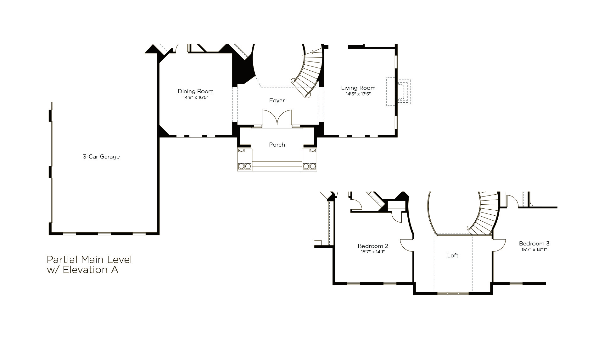 Winthrop - Summerwood Series - Optional Elevation A Floorplan