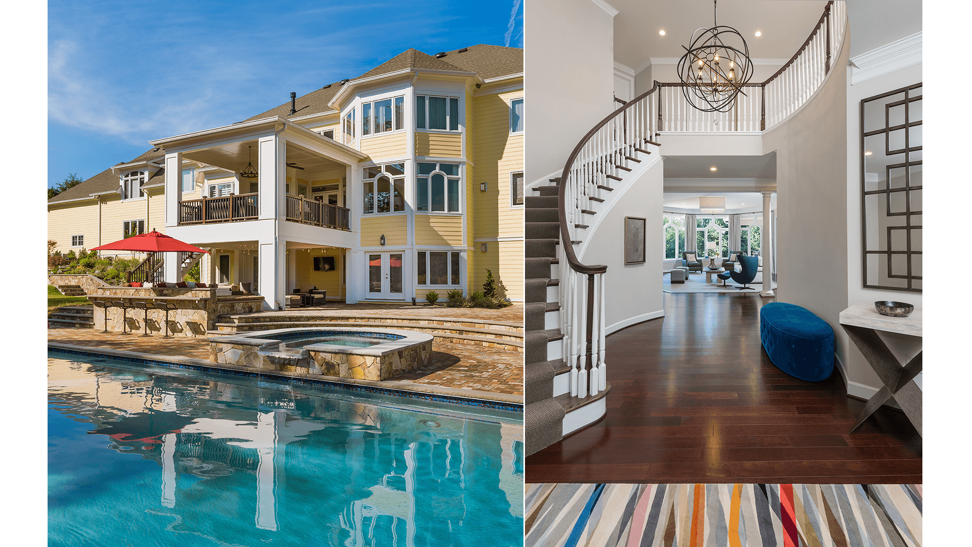 The Rear Elevation and Foyer of a Gulick | One home on Innsbruck Avenue. © Hoachlander-Davis Photography. All Rights Reserved. Used with Permission.