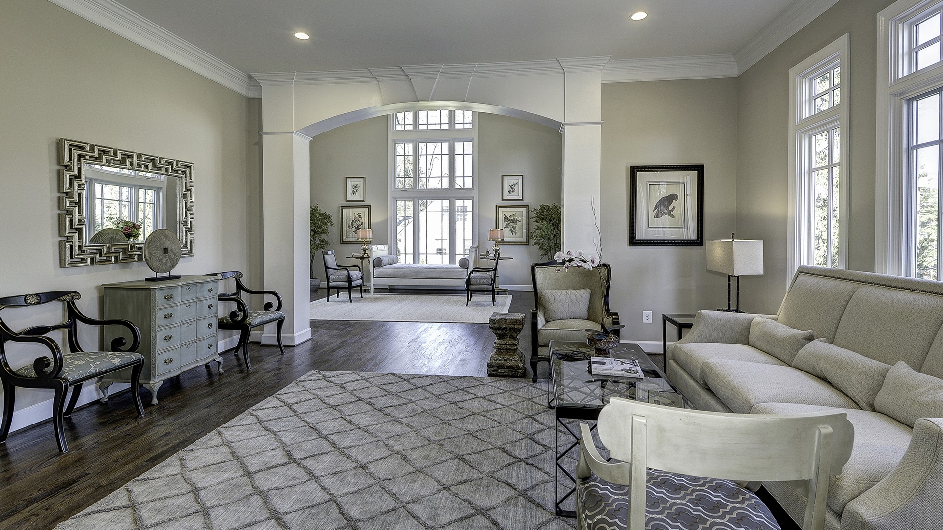 The Living Room in Carper Street, a Gulick | One custom home.