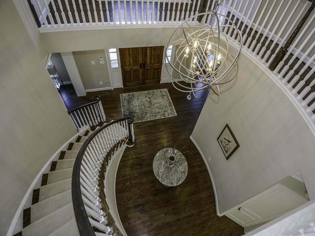 Foyer at Carper Street, a Gulick | One Custom home.