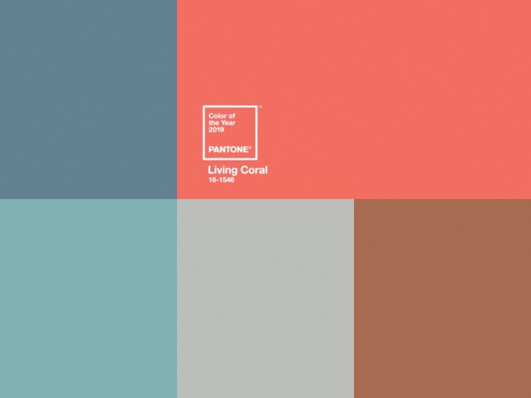 Pantone recently announced Living Coral (16-15146) as 2019’s color of the year. Pantone first began choosing a yearly color in 2000.