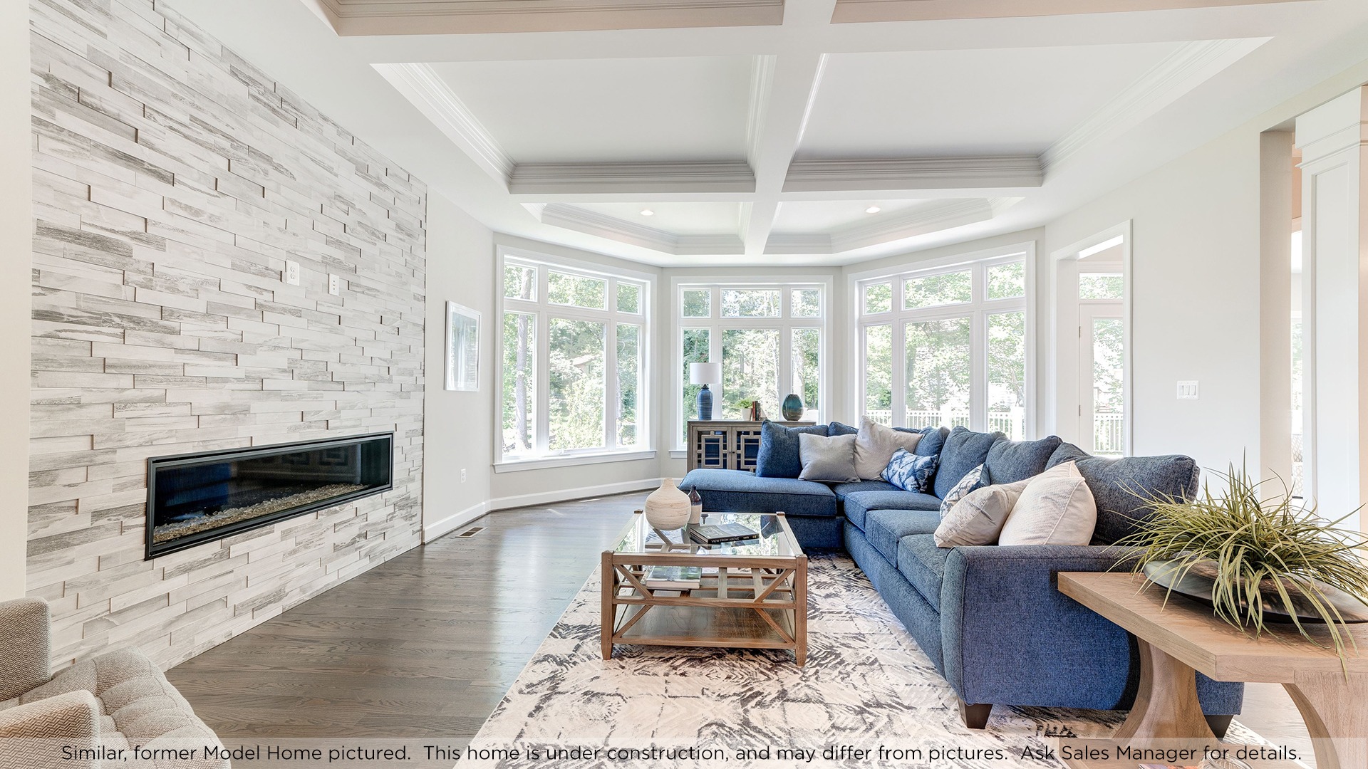 Family Room, similar Model Home