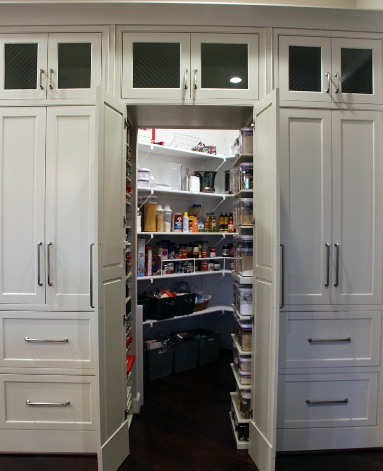 A neat, hidden pantry feature from a Gulick | One home.