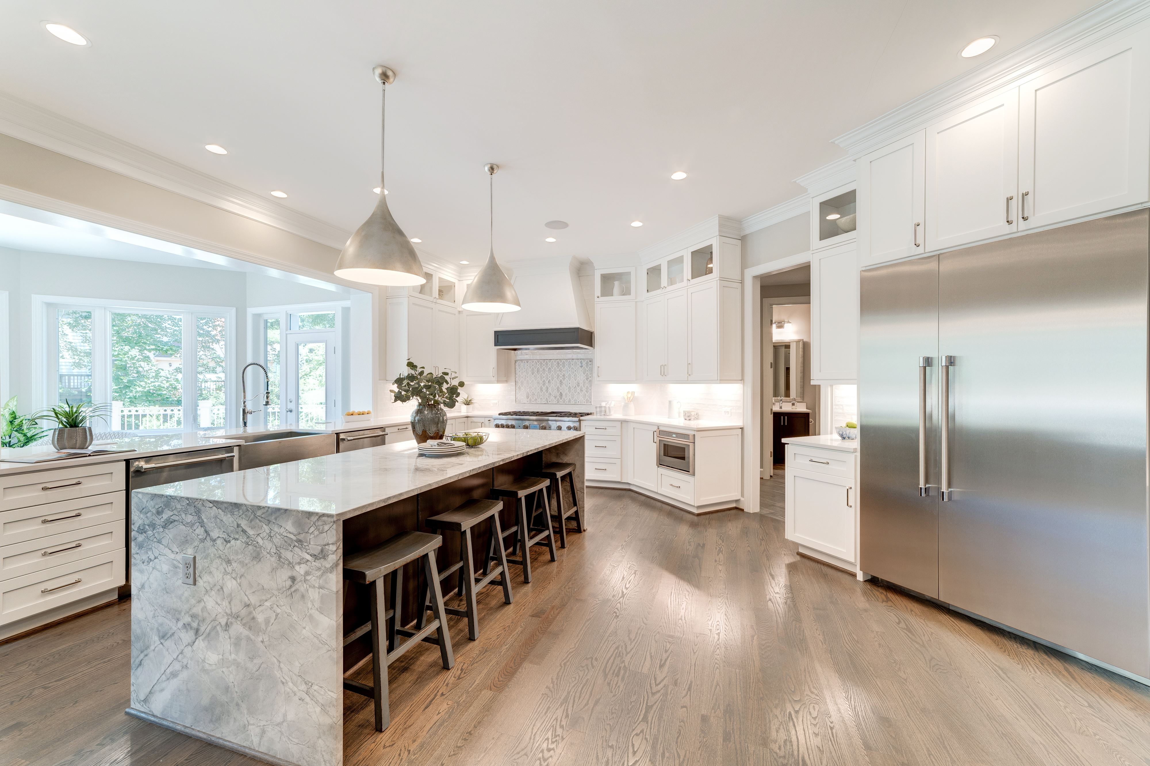 Clean Lined Kitchen