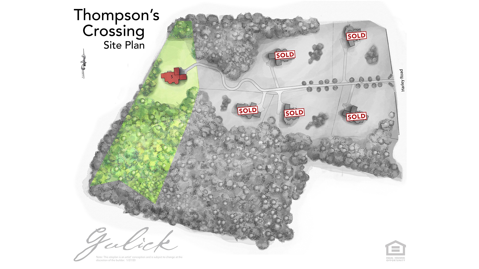 Thompson's Crossing Site Plan