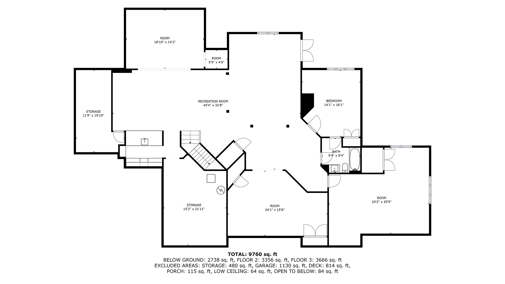 1337 Beulah Lower Floorplan